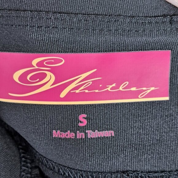 EWhitely Size Small Modern Fit Knit Skort Black Elastic Waistband Pockets NWT - Picture 8 of 13